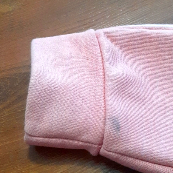 PUMA Hoody Soft Candy Pink with White Logo on Front & Arms Size M - Picture 14 of 14